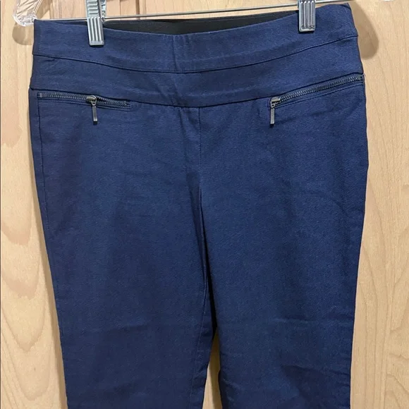 Candies Audrey Pullon Navy Blue Slim Fit Pants - Picture 3 of 11